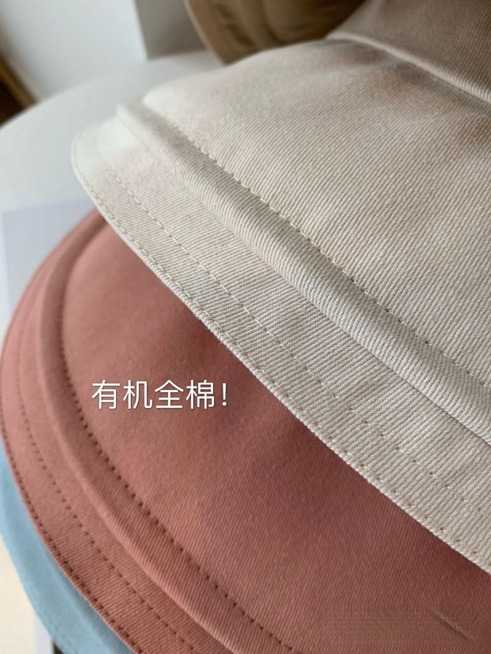 COCOpeaunt New Unisex Cotton Ladies Bucket Hat Women Summer Sunscreen Panama Hat Sunbonnet Outdoor Fisherman Cap Beach Cap Bucket Hat Men