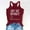 Wine, variant on Babysbule Women's Tops Women's Drinking Tank Tops Adult Girls Summer Beach Funny Graphic Racerback Tanks Vest Sayings Blouse