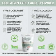 Healblend Collagen Peptides Powder, Hydrolyzed Collagen Powder Types I & III, Multi Collagen Protein Powder Supplement, Easy to Mix Drink 2-Pack