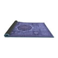 thumbnail image 2 of Ahgly Company Indoor Rectangle Oriental Blue Modern Area Rugs, 5' x 8', 2 of 4