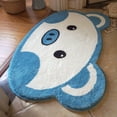 thumbnail image 2 of Cute Doormat Pink Carpet Anime Rug Piggy Carpet pets Rug Grirl Rug Bedroom Floor Mat Soft Absorbent Bathroom Door Mat Home Decor-SinKeeU, 2 of 4