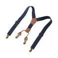 thumbnail image 2 of Tachiuwa Boys Suspender Children Brace Solid Color Strong Metal Clips Pants Suspender, 2 of 9