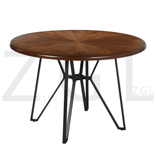 Round Kitchen Dining Table Modern Leisure With Wood Legs For Room Living Com Round Kitchen Dining Table Modern, How To Put Legs On A Round Table