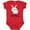 Red, variant on Inktastic Mimis Snuggle Bunny Easter Girls Baby Bodysuit