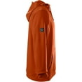 thumbnail image 4 of Evoshield Youth 365 Fleece Baseball Training Hoodie Dark Orange M, 4 of 7