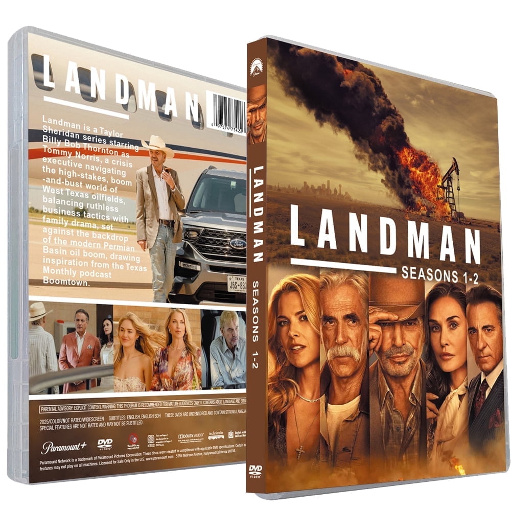 Landman Season 1-2‎ (2025) 6-Disc All Region New Box Set