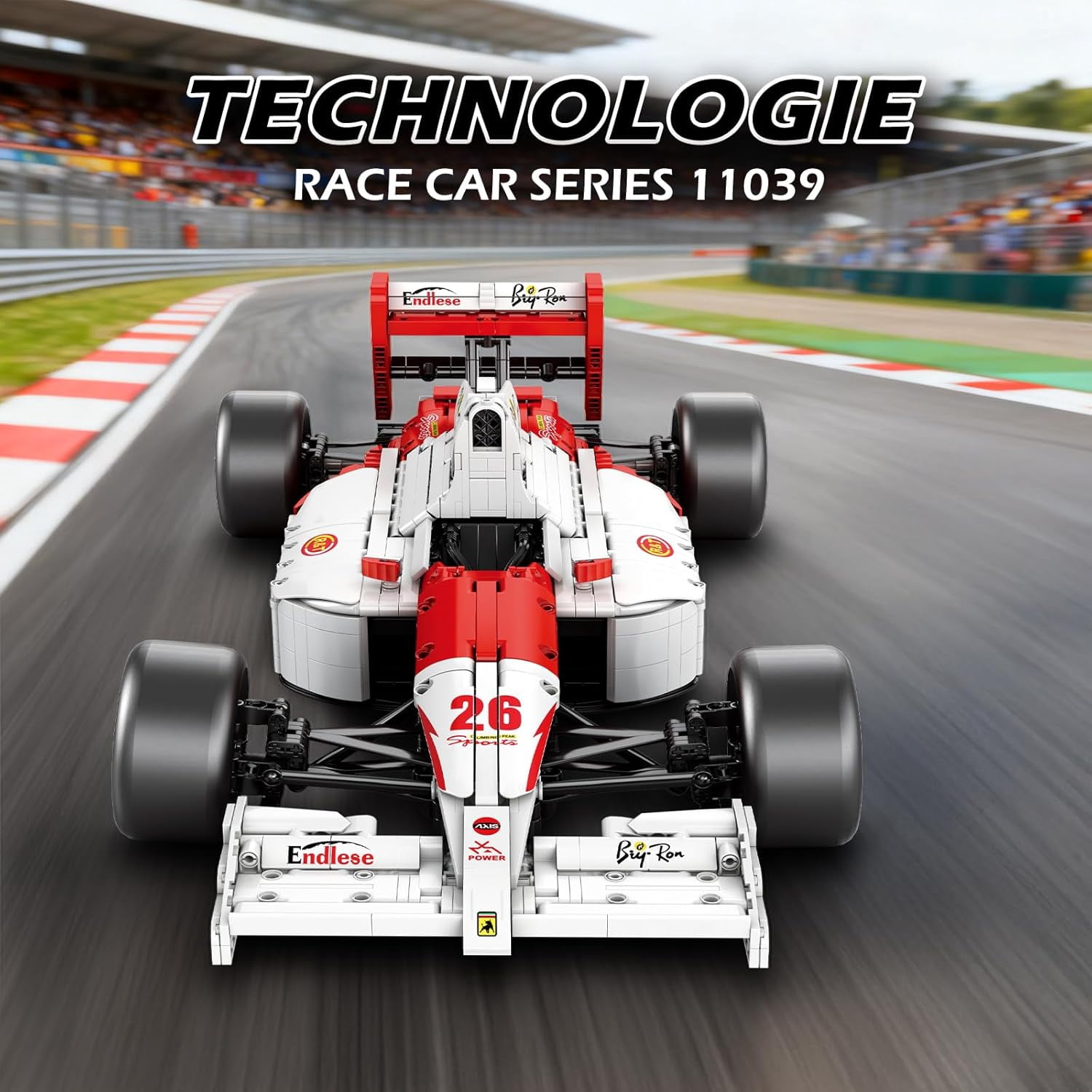 Cars Building Sets for Adults, Technical MP4 Formula 1 Racing Car Model Kits 1:8 Scale Race Car Model Display for Home Office Decor Collectible Gifts for Adult F1 Fans (2800PCS)
