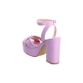 thumbnail image 5 of Tacones Plataforma Dama Casuales DOLCE COLLEZIONE lavanda 23, 5 of 5