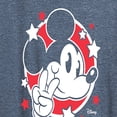 thumbnail image 3 of Disney - Mickey Mouse - Hashtag Mood - Women's Short Sleeve Graphic T-Shirt, 3 of 5