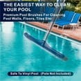 thumbnail image 6 of 100Fens 17.5 Inch Pool Tile Brush Swimming Pool Rubber Floor Brush Heavy Duty Pool Cleaning Brush Suitable For Daily Pool Maintenance, 6 of 6