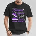 thumbnail image 2 of Stepping Into My March Birthday with God's Grace & Mercy T-Shirt – Inspirational Christian Birthday Graphic Tee for Women, Faith-Based March Celebration Shirt, Spiritual, 2 of 3