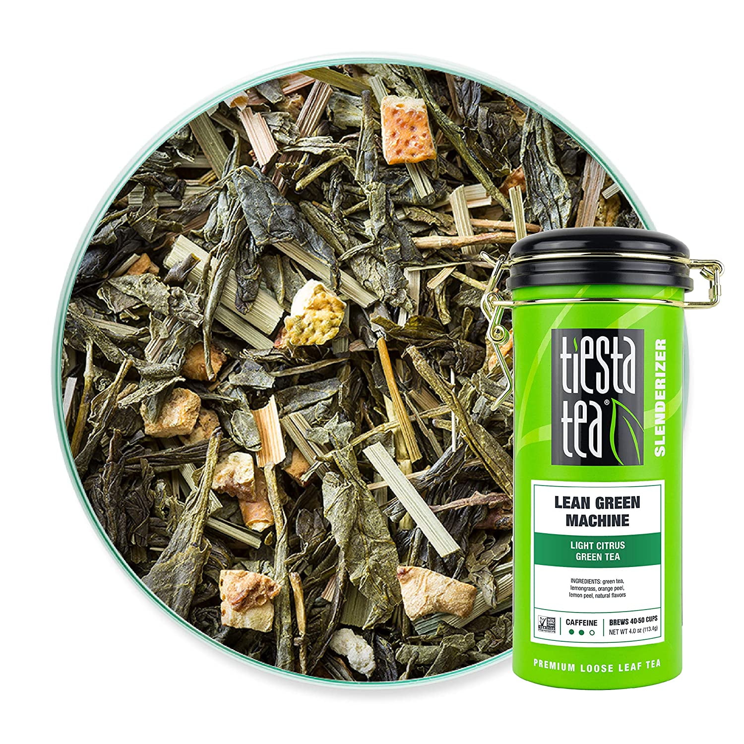 Tiesta Tea | Lean Green Machine, Loose Leaf Light Citrus ...