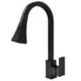 thumbnail image 4 of simhoa Pull Down Kitchen Faucet Single Level Steel with Kitchen Tap - Black, 4 of 8