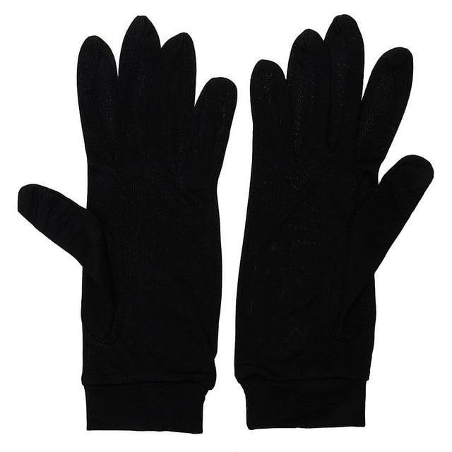 Guantes Ligeros de seda para Mujer Sunnimix Térmico Negro