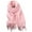 Pink, variant on Horkkom Winter Scarf for Women Knitted Warm Long Scarves Soft Solid Color Winter Scarf for Cold Weather