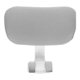 thumbnail image 4 of Reposacabezas para silla de oficina, ajustable, duradero, fácil de instalar, soporte para el cuello Gris en marco blanco, 4 of 7