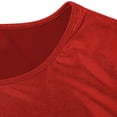 thumbnail image 4 of GUACER Womens Off Shoulder Blouses Fashion Sequin Ribbed Solid Loose Casual Short Sleeve Tops, 4 of 7