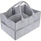 thumbnail image 1 of Organizador de pañales de fieltro para bebé, cesta de almacenamiento portátil de lujo para pañales, una cesta de pañales, ropa interior, cesta de regalo para bebé TUNC Sencillez, 1 of 5