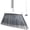 White, variant on Outdoor Broom Adjustable 55" Heavy Duty Indoor and Outdoor Sweeping for Floors Pet Hair Removal Garage Kitchen Patio Commercial Industrial Snow Pack of 1