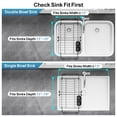 thumbnail image 3 of iSPECLE Sink Dish Drying Rack - Expandable Capacity (12.2''-17.3''L) Over Sink Dish Rack, in Sink Dish Drainer for Kitchen Counter with Utensil Holder, Black, 3 of 9