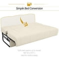 thumbnail image 5 of Qualitex Ethos RV Sofa Bed - 66" Wide - Bisque Ultimate Leather, 5 of 8