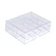 thumbnail image 2 of Estuche de acrílico transparente para Chip, estuche de almacenamiento transparente, soporte de Chip de exhibición ligero portátil, portador de Chip, 2 of 7
