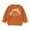Orange, variant on Kids Girls Boys Halloween Sweater Pumpkin Letter Print Long Sleeve Knitwear Top Fall Winter Knitted Clothes(Green,7-8 Years)