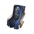 thumbnail image 4 of Space Soft Flannel Fleece Throw Blanket, Outer View of Planet Earth in Solar System with Stars Life on Globe Themed Image, Cozy Plush for Indoor and Outdoor Use, 50" x 60", Blue Green, by Ambesonne, 4 of 6