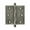 Antique Nickel, variant on Deltana CH2525U19 2-1/2" x 2-1/2" Hinge, w/ Ball Tips in Paint Black