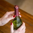 thumbnail image 3 of Big Betty - Pinot Protector Wine Bottle Stopper - Air-Tight, No Leak, Food Grade Nitrile - Red (6 Count), 3 of 7