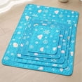 thumbnail image 7 of Self-Cooling Pet Ice Mat, Breathable Non-Slip Summer Cooling Pad for Cats Dogs, Washable Pet Sleeping Cushion, Soft Printed Cold Bed for Small Medium Large Puppy Kitten Indoor Rest, 7 of 7