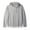 Grey Heather, variant on Men's Tommy Hilfiger 09T3408 Modern Essentials Hoodie (Mahogany XL)