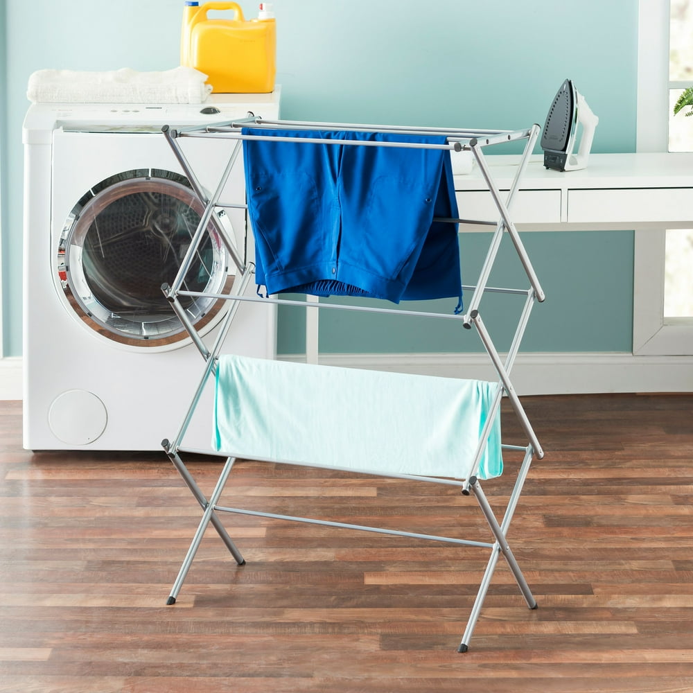 3 Tier RustProof Enamel Coated Steel Collapsible Clothes Drying Rack