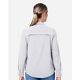 thumbnail image 3 of CORE365 CE510LW Women's Ultra UVP Long Sleeve Marina Shirt-Platinum-XS, 3 of 6
