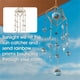 thumbnail image 3 of Crystal Suncatcher Pendant Wind Chimes, Exquisite Hanging Ornament, Home Decor, Crystal Chimes, Energy Healing, Feng Shui Decor, Metal Frame, 2-Tier Design, for Bedroom, 3 of 6