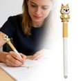 thumbnail image 3 of XaTanion Pen,Gel Pens Erasable Pens With Cute Animal Motifs 0.5mm Blue Gel Pens Stationery Wrapping Scrapbooking Planners Holidays And（Blue Ink） 5ml Ballpoint Pen, 3 of 9