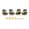 thumbnail image 3 of 4x 4R4L Vintage Open Gear Ukulele 4 String Guitar Tuning Pegs Keys Tuners Machine Guitar Accessory, 3 of 6