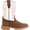Dark Brown, variant on ® Lil' Rebel Pro™ Little Kid's Blue Western Boots
