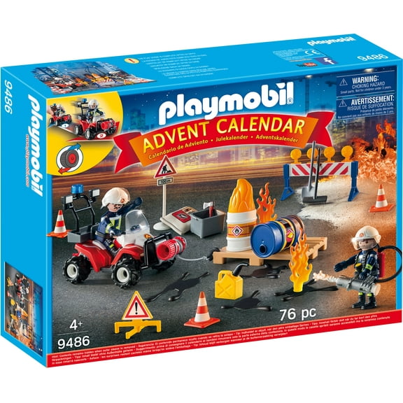 PLAYMOBIL Advent Calendar - Construction Site Fire Rescue