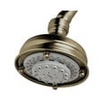 thumbnail image 5 of Rohl 1085/8 1.8 GPM Multi Function Shower Head - Satin Unlacquered Brass, 5 of 7