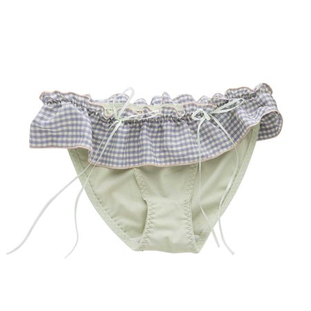 

cuitcosohg High Rise Underwear Women Women Cute Plaid Lace Bow Briefs Low Waist Ladies Panties Underwear Lace Lace Thong Plus Size Panties