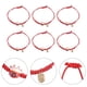 thumbnail image 3 of 6pcs Beautiful Woven Red Rope Bracelet Decorative Ceramic Cat Bracelets, 3 of 4