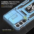 thumbnail image 3 of Feishell Cases for Samsung Galaxy S23 5G Case [Military Grade Drop] Heavy Duty Silicone Rugged Shockproof for Samsung Galaxy S23 5G Phone Case with Ring Kickstand Hard, Lightblue, 3 of 7