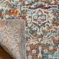 thumbnail image 4 of SAFAVIEH Madison Hildred Vintage Damask Area Rug, Light Grey/Light Blue, 5'1" x 7'6", 4 of 7