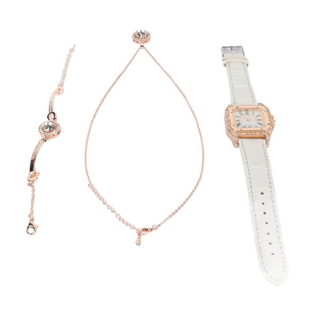 Juego de reloj de pulsera, paquete de 3, juego de pulsera de reloj con purpurina para mujer, juego de reloj de pulsera para mujer diseñado para profesionales