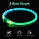 thumbnail image 3 of Collar LED para perros Dlitk, multicolor, recargable por USB, 70 cm, 3 of 6