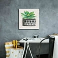 thumbnail image 4 of Epic Graffiti 'Cactus Mud Cloth Vase IV' by Cindy Jacobs, Canvas Wall Art, 18"x18", 4 of 8