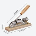 thumbnail image 4 of Nut Crackers Opener Gadgets with Handle Heavy Duty Adjustable Nutcrackers Walnut Cracking Machine NutCrackers for Pecans, 4 of 8