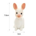 thumbnail image 2 of Bunny Shape Table Decoration Finely Designed Cute Appearance For Christmas New Year Easter Gift, 2 of 2