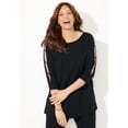 thumbnail image 2 of Catherines Women's Plus Size Ponte Tunic, 2 of 2